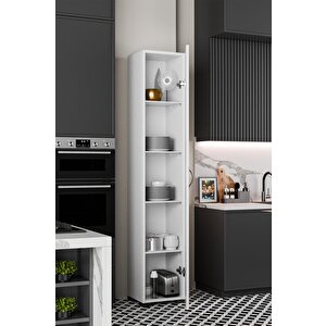 Tek Kapaklı 5 Raflı Ayakkabılık