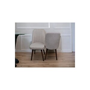 Karba 2 Adet Ahşap Pinoteks Ayaklı Üst Kalite Mutfak Sandalyesi, Yemek Sandalyesi, Salon Sandalyesi