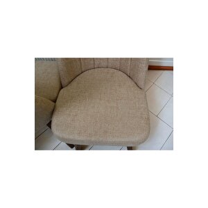 Karba 2 Adet Ahşap Pinoteks Ayaklı Üst Kalite Mutfak Sandalyesi, Yemek Sandalyesi, Salon Sandalyesi