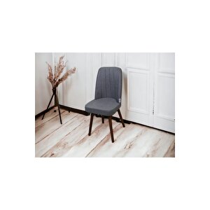 Karba 1 Adet Ahşap Pinoteks Ayaklı Üst Kalite Mutfak Sandalyesi, Yemek Sandalyesi, Salon Sandalyesi