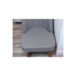 Karba 1 Adet Ahşap Pinoteks Ayaklı Üst Kalite Mutfak Sandalyesi, Yemek Sandalyesi, Salon Sandalyesi