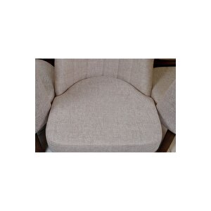 Karba 4 Adet Ahşap Pinoteks Ayaklı Üst Kalite Mutfak Sandalyesi, Yemek Sandalyesi, Salon Sandalyesi