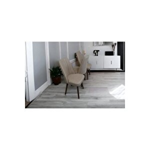 Karba 3 Adet Ahşap Pinoteks Ayaklı Üst Kalite Mutfak Sandalyesi, Yemek Sandalyesi, Salon Sandalyesi