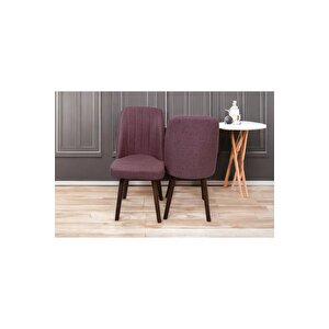 Karba 2 Adet Ahşap Pinoteks Ayaklı Üst Kalite Mutfak Sandalyesi, Yemek Sandalyesi, Salon Sandalyesi