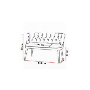 Milano 3’lü Deri Oturma Grubu – 2 Berjer + 1 İkili Koltuk (ofis & Ev Kullanımı) – Siyah