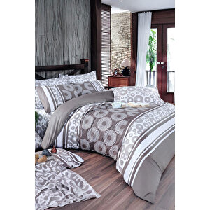 Çift Kişilik Ranforce Nevresim Takımı %100 Pamuklu Harmoni