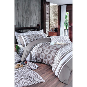 Çift Kişilik Ranforce Nevresim Takımı %100 Pamuklu Harmoni