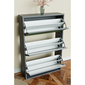 "green" 3 Bölmeli Liovian Düşer Kapak Ayakkabılık