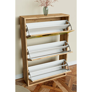 "günebakan" 3 Bölmeli Liovian Düşer Kapak Ayakkabılık