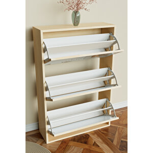 "sandy Lines" 3 Bölmeli Liovian Düşer Kapak Ayakkabılık