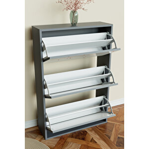 "red Anemone" 3 Bölmeli Liovian Düşer Kapak Ayakkabılık