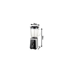 Zln3925 | Stand Blender | 1.5l Cam Hazne | 1000w | 2 Hız Ayarı | Pulse Fonksiyonu | Buz Kırma