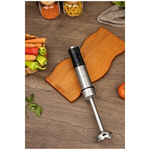 Zln3984 | Dikey El Blender | 1200w 12 Hız | Turbo | Paslanmaz Çelik Bıçaklar
