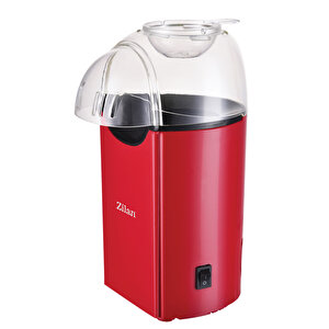 Zln8046 Popcorn | Patlamış Mısır Makinesi | 1200w | Yağsız Ve Sağlıklı Pişirme | Kırmızı