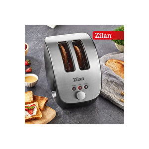 Zln2690 | Ekmek Kızartma Makinesi | 2 Geniş Dilim | 6 Kademeli | Yeniden Isıtma | Buz Çözme| 1000w