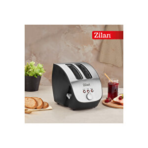 Zln2690 | Ekmek Kızartma Makinesi | 2 Geniş Dilim | 6 Kademeli | Yeniden Isıtma | Buz Çözme| 1000w
