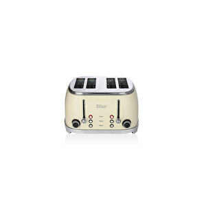 Zln1214 | Retro Ekmek Kızartma Makinesi | 6 Kademeli | Buz Çözme | Yeniden Isıtma | 1500w