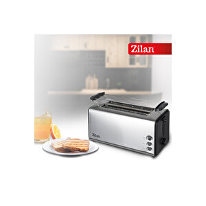 Zln2720 4 Dilim Xl Ekmek Kızartma Makinesi | 1400w | Yeniden Isıtma Ve Buz Çözme Özellikli