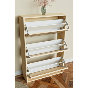 "floral" 3 Bölmeli Liovian Düşer Kapak Ayakkabılık