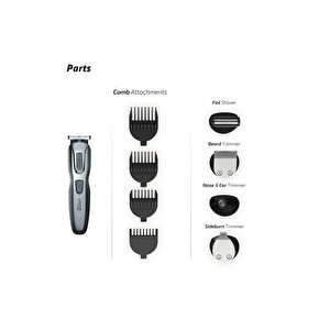 Zln3857 | Tıraş Makinesi Saç Sakal |erkek Bakım Seti | Hermes | Paslanmaz Çelik