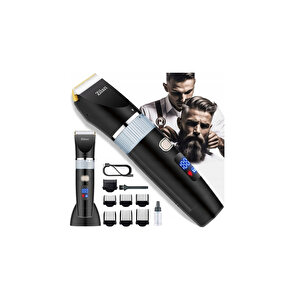 Zln8931 | Saç Sakal Vücut Tıraş Makinesi | Pietas – Ipx5 Su Geçirmez | Hızlı Şarj | Led