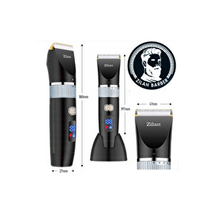 Zln8931 | Saç Sakal Vücut Tıraş Makinesi | Pietas – Ipx5 Su Geçirmez | Hızlı Şarj | Led