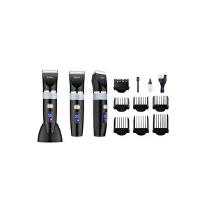 Zln8931 | Saç Sakal Vücut Tıraş Makinesi | Pietas – Ipx5 Su Geçirmez | Hızlı Şarj | Led