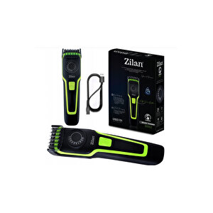 Zln8764 | Saç Sakal Tıraş Makinesi | Eros – Paslanmaz Çelik Bıçak | Hızlı Şarj | Ipx6 Su Geçirmez