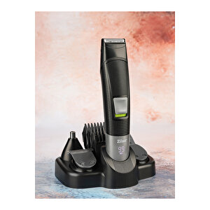 Zln8757 | Saç Sakal 11'in 1 Tıraş Makinesi | Achilles | Hızlı Şarj | Led Kablolu | Kablosuz