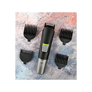 Zln8757 | Saç Sakal 11'in 1 Tıraş Makinesi | Achilles | Hızlı Şarj | Led Kablolu | Kablosuz