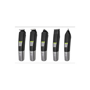 Zln8757 | Saç Sakal 11'in 1 Tıraş Makinesi | Achilles | Hızlı Şarj | Led Kablolu | Kablosuz