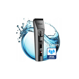 Zln8702 | Saç Sakal Vücut 8'i 1 Tıraş Makinesi | Ares | Ipx6 Su Geçirmez | Hızlı Şarj | Led