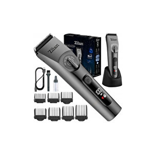 Zln8702 | Saç Sakal Vücut 8'i 1 Tıraş Makinesi | Ares | Ipx6 Su Geçirmez | Hızlı Şarj | Led