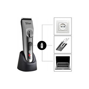 Zln8702 | Saç Sakal Vücut 8'i 1 Tıraş Makinesi | Ares | Ipx6 Su Geçirmez | Hızlı Şarj | Led