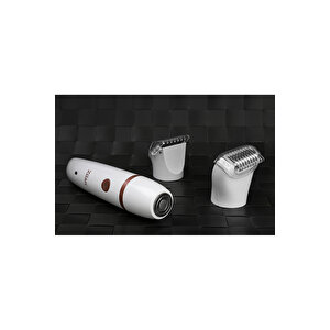 Zln8740 3'ü 1 Arada Kadın Vücud Tıraş Makinesi | Pazlanmaz Çelik Bıcak | Ipx7 Su Geçirmez