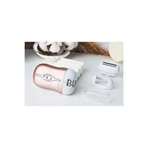 Zln8788 3'ü 1 Arada Epilatör | Luna | 2 Hız Ayarı | 2 Değiştirilebilir Epilasyon Başlığı | Usb
