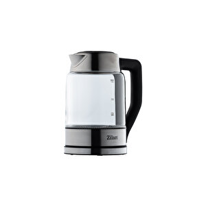 Zln8955 | Dijital Cam Su Isıtıcı | 1.7 L. | 2200w | Kattle | Ayarlanabilir Isı | Çift Cam Tasarım