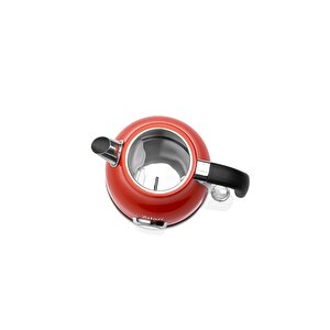 Zln7033 | Retro Su Isıtıcısı | 1,7l Kapasite Katlle | 2200w | Şık Kırmızı Retro Tasarım