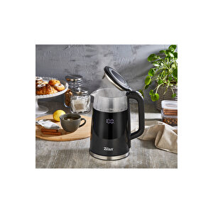 Zln7859 | Dijital Çift Duvarlı Su Isıtıcı | 1.7 L. Ayarlanabilir Isı | Kattle | 2200w