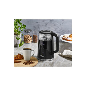 Zln7859 | Dijital Çift Duvarlı Su Isıtıcı | 1.7 L. Ayarlanabilir Isı | Kattle | 2200w