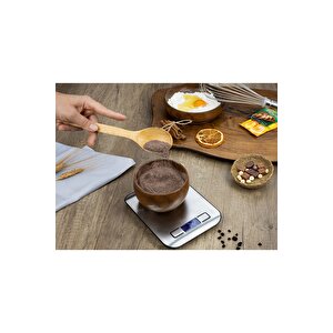 Zln2984 Inox Dijital Mutfak Tartısı | 5 Kg | Hassas Ölçüm | Otomatik Kapanma | Pil Dahil