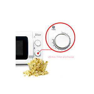 Zln1174 | Mikrodalga Fırın | 20l Kapasite | 700w | 6 Kademeli | Buz Çözme