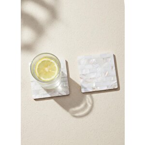 Sedef Bardak Altlığı