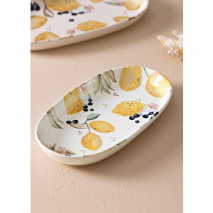Limoncello Oval Servis 2li 26 Cm Lmn023
