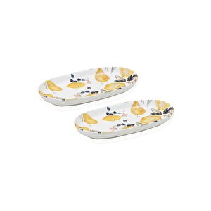 Limoncello Oval Servis 2li 26 Cm Lmn023