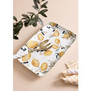 Limoncello Dikdörtgen Servis 35x16 Cm Lmn021