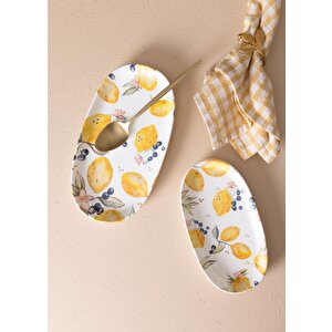 Limoncello Oval Servis 2li 21 Cm Lmn022