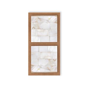 Sedef Çekmece Ve Dolap Kulbu 2li Set Klp24