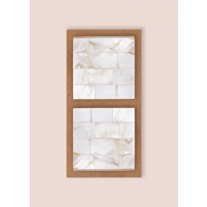 The Mia Sedef Çekmece Ve Dolap Kulbu 2li Set Klp24