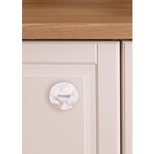 The Mia Sedef Çekmece Ve Dolap Kulbu 2li Set Klp25